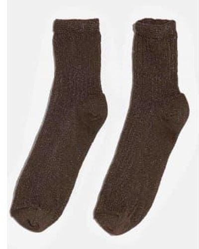 Bellerose Primeros calcetines - Marrón