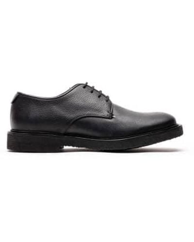 Tracey Neuls Pablo Sailor Or Mens Blue Crepe Sole Derbies - Nero