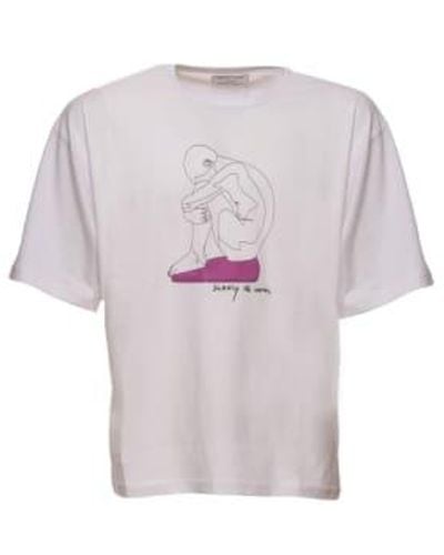 Societe Anonyme T Shirt For Man Bas Tee Slow Sa3454U93 - Viola