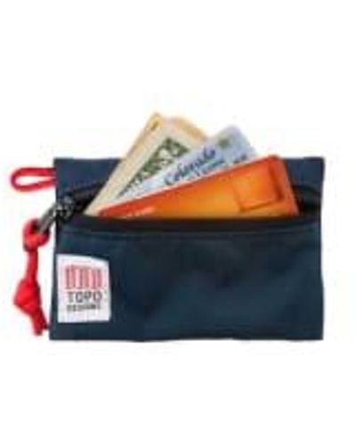 Topo Pochette Accessory Bag - Blu