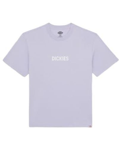 Dickies T Shirt Patrick Springs Uomo Cosmics Sky - Viola