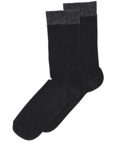 mpDenmark /silk Ankle Socks Black 37-39