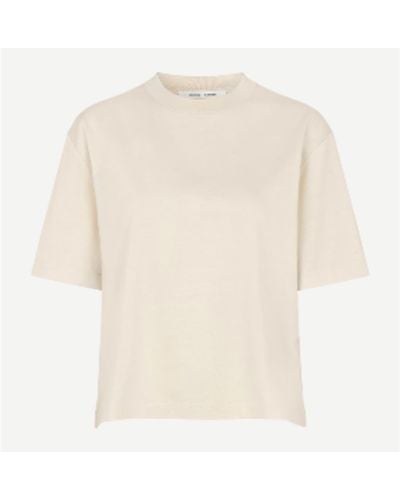 Samsøe & Samsøe Whitecap Gray Chrome T Shirt - Multicolore
