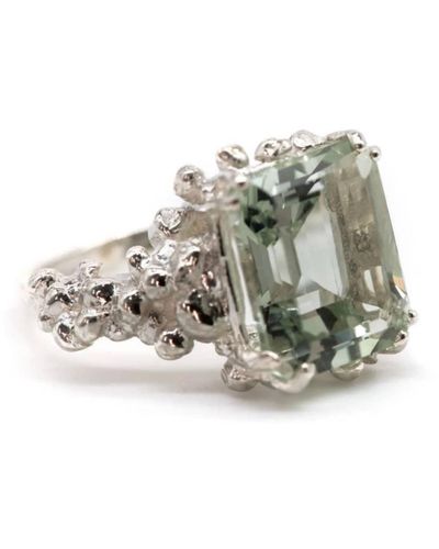 Dainty London Giselle Ring In Silver - Multicolore