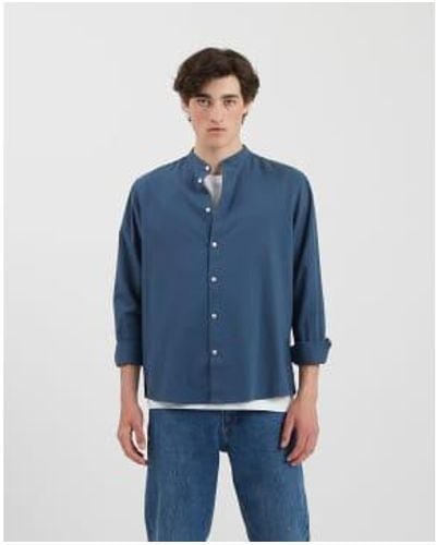 Minimum Meer Melange Anholt shirts BEREMEN - Blau