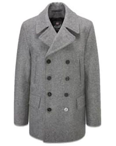 Gloverall Churchill reefer peacoat - Gris