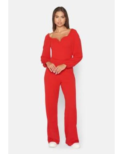 Sisters Point Jumpsuit Or Nomi - Rosso
