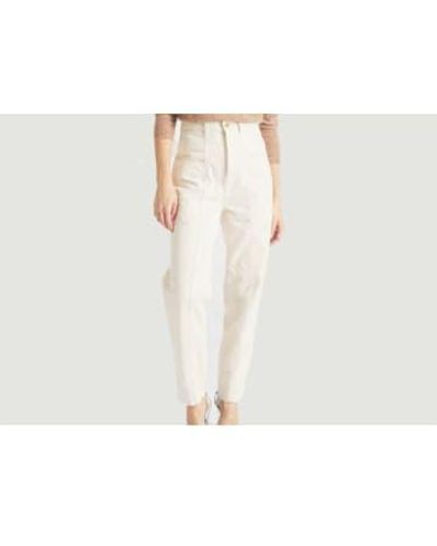 Reiko Nora High Waist Jeans - Bianco