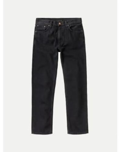 Nudie Jeans Gritty Jackson Jeans Est W30 L32 - Black
