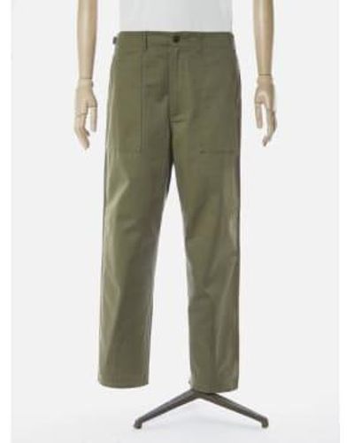 Universal Works Light Olive Fatigue Pant 36 - Green