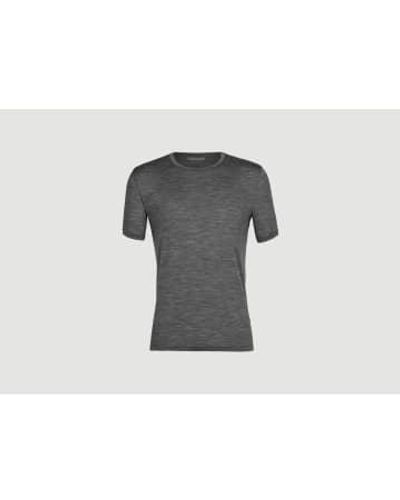 Icebreaker Tech Lite Ii Ss T-shirt L - Gray