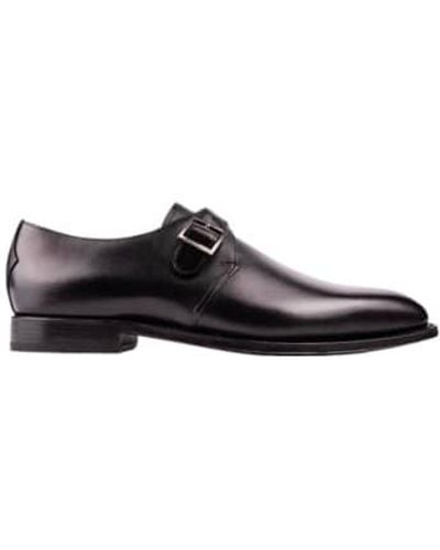 Oliver Sweeney Idbury Leather Monk Shoe 8 - Black