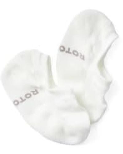 RoToTo Pile Foot Cover - White