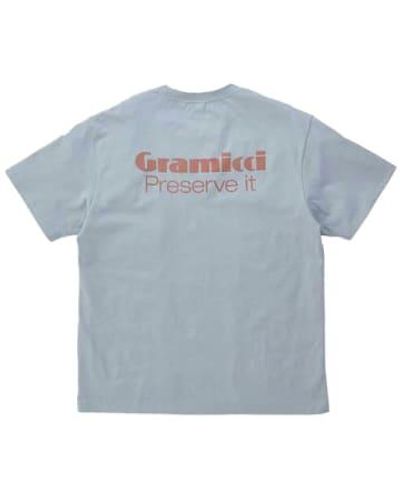 Gramicci Preserve-it T-shirt - Blue