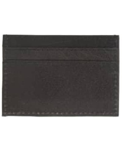 VIDA VIDA Leather Luxe Card Holder - Nero