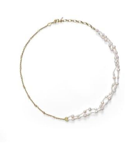 Anni Lu Sprezzatura Necklace / Pearl - Metallic