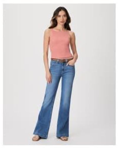 PAIGE Geneveive 32 Bootcut Jeans Col: Starlet , Size: 25 - Blue