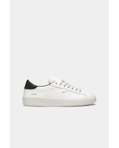 Date Date And Black Ace Soft Sneakers - Bianco