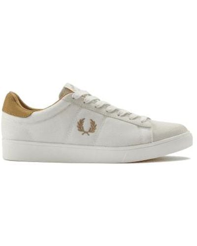 Fred Perry Authentique spencer mesh nubuck snow zapatillas - Gris