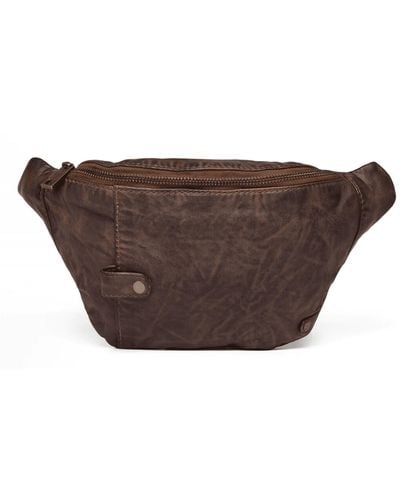 Depeche Leather Bumbag - Brown