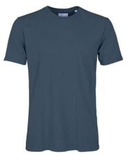 COLORFUL STANDARD Classic Tee Blue
