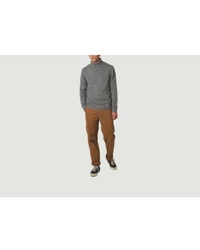 Hartford Donegal Sweater S - Gray