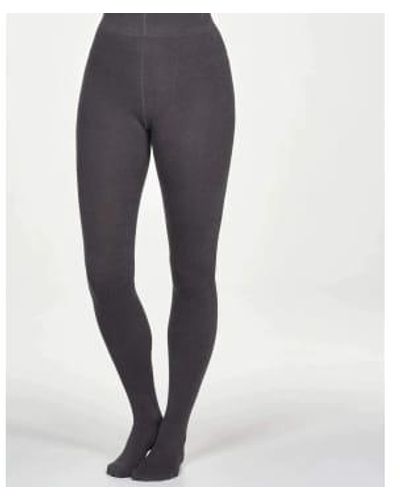 Thought Graphite Bamboo Tights Xs - Blue