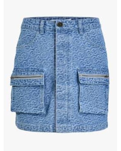 Sofie Schnoor Short Skirt Denim 36 - Blue