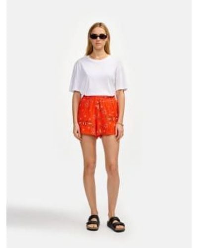 Bellerose Mikey Shorts 0 - Red