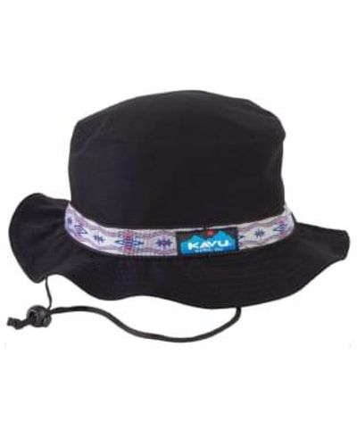 Kavu Cappello Organic Strap Bucket Jet L - Black