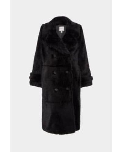 Urbancode Faux Fur Coat - Nero