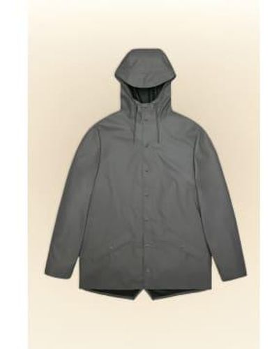 Rains Jacket Xs - Grey