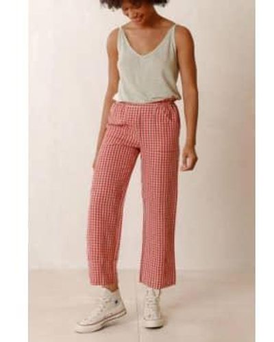 indi & cold Danny Trousers 34 - Red