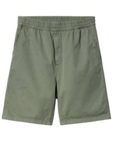 Carhartt Pantalón Short Flint - Grün