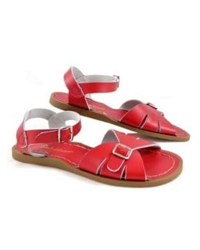 Salt Water Salt Water Salt Water Sandals Youth Classic Red - Rosso