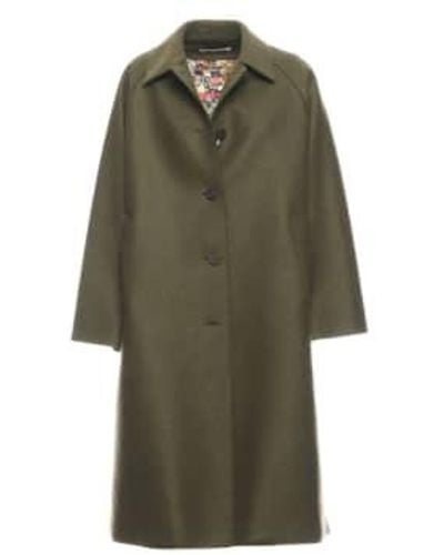 Harris Wharf London Coat For Woman A1424Mlk P Moss - Verde