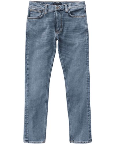 Nudie Jeans Jeans lean dean slim fit - Azul