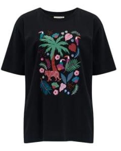 Sugarhill Kinsley tee-shirt détendu - Noir