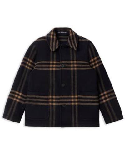 Burrows and Hare Burrows And Hare Pembroke Jacket Check - Nero