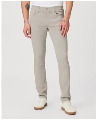 PAIGE Lennox – static light wash denim slim fit jeans m653799-b465 - Grau