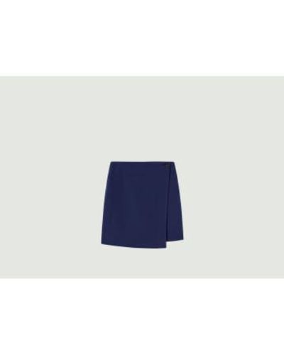 Thinking Mu Milena Skirt 36 - Blue