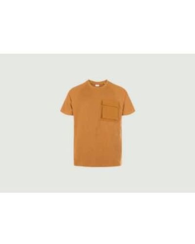 Knowledge Cotton Oversized Short Sleeve Teeshirt Xs - Multicolour