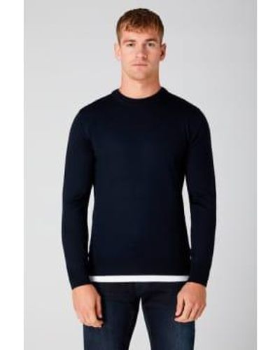Remus Uomo Navy 58400 Knitwear Double Extra Large - Blue