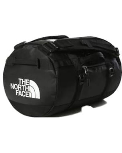 The North Face Xs bolsa campamento base en blanco y negro borsa