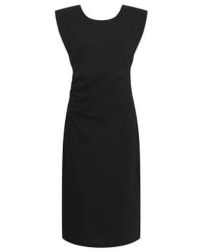 Ichi Katine Jersey Dress--20121207 Medium(uk10-12) - Black