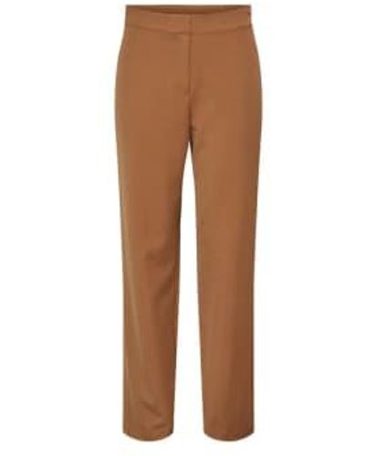 Y.A.S | Milicca Hmw Pant Toasted Coconut M - Brown