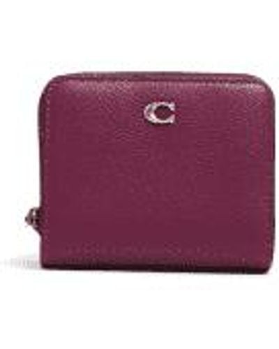 COACH Billfold wallet col: deep , taille: os - Violet