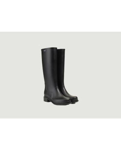Aigle Fulfeel Rain Boots - Black