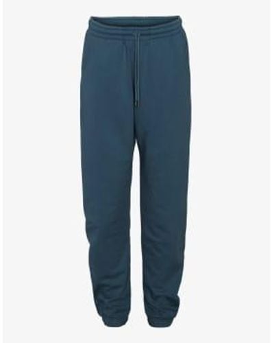 COLORFUL STANDARD Cs1009 Blue Classic Organic Sweatpants Medium