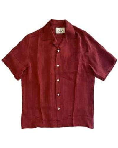 Portuguese Flannel Cupro - Rot